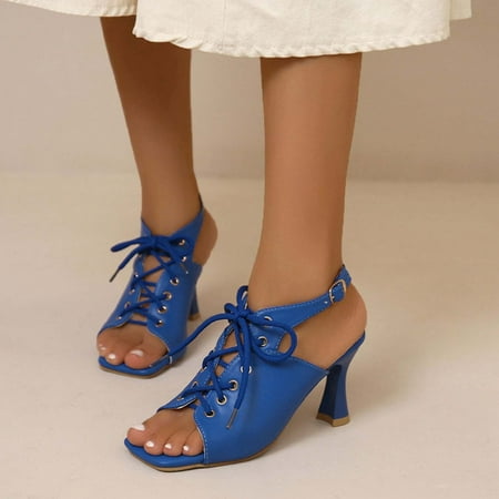 Dpityserensio Women s Peep Toe Sandals Metal Buckle Fish Mouth 6CM High Heels Dress Sandals Summer Women Sandals Clearance Blue 9(42)
Dpityserensio Women s Peep Toe Sandals Metal Buckle Fish Mouth 6CM High Heels Dress Sandals Summer Women Sandals Clearance Blue 9(42)