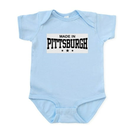 CafePress - Made In Pittsburgh Infant Bodysuit - Baby Light Bodysuit Size Newborn - 24 Months
CafePress - Made In Pittsburgh Infant Bodysuit - Baby Light Bodysuit Size Newborn - 24 Months