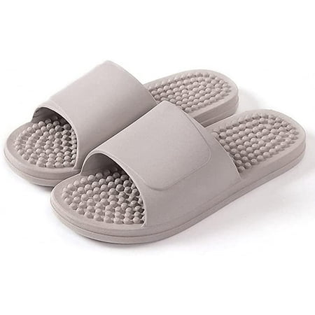 Wish Shower slippers bathroom sandals non slip buffer massage slippers for men and women(Grey) S3188
Wish Shower slippers bathroom sandals non slip buffer massage slippers for men and women(Grey) S3188
