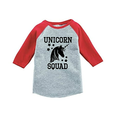 7 ate 9 Apparel Kids Unicorn Squad Red