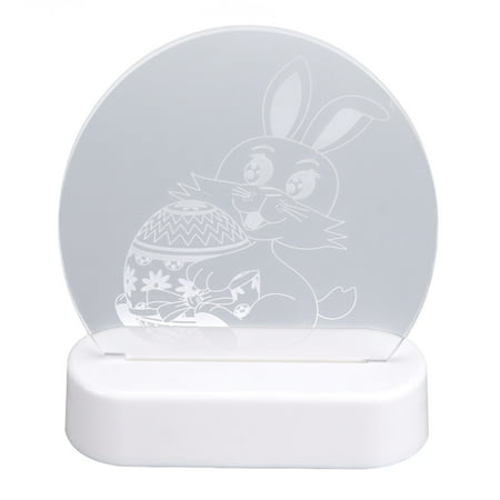 Easter Night Light Bunny 3D Night Light Environmental Friendly Energy Saving Battery Powered For Bedroom For Windowsill
Easter Night Light Bunny 3D Night Light Environmental Friendly Energy Saving Battery Powered For Bedroom For Windowsill