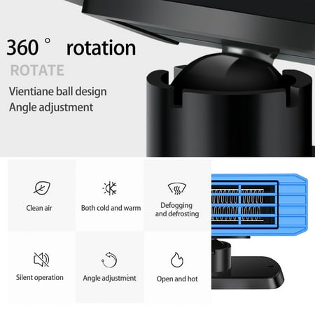 Christmas decorations Clearance Heaters Car 12V/24V Vehicle Cool Fan Hot Warm Heater Windscreen Demister Defroster
Christmas decorations Clearance Heaters Car 12V/24V Vehicle Cool Fan Hot Warm Heater Windscreen Demister Defroster