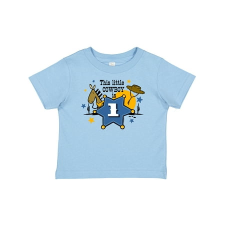 Inktastic Little Cowboy 1st Birthday Gift Baby Boy T-Shirt
Inktastic Little Cowboy 1st Birthday Gift Baby Boy T-Shirt