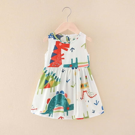 New Year New You 2022! on Clearance Hesxuno Summer Toddler Baby Girls Sleeveless Dress Graphic Print Childrens Clothing Newborn Essentials
New Year New You 2022! on Clearance Hesxuno Summer Toddler Baby Girls Sleeveless Dress Graphic Print Childrens Clothing Newborn Essentials