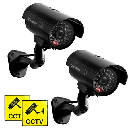 BSMEAN 2 Surveillance Cameras Virtual Camera Cctv Security Surveillance Cam Fake Red Ir Led Outdoor Indoor
BSMEAN 2 Surveillance Cameras Virtual Camera Cctv Security Surveillance Cam Fake Red Ir Led Outdoor Indoor