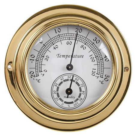 HOMEIU Wall Mounted Barometer Thermometer Hygrometer Weather Station Clock for Tide Clo
HOMEIU Wall Mounted Barometer Thermometer Hygrometer Weather Station Clock for Tide Clo