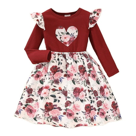 KTMKH Baby Girl Dress Toddler Girls Long Sleeve Prints Dance Party Lace Fall Winter Clothes Dresses for Girl 3-4 Years
KTMKH Baby Girl Dress Toddler Girls Long Sleeve Prints Dance Party Lace Fall Winter Clothes Dresses for Girl 3-4 Years