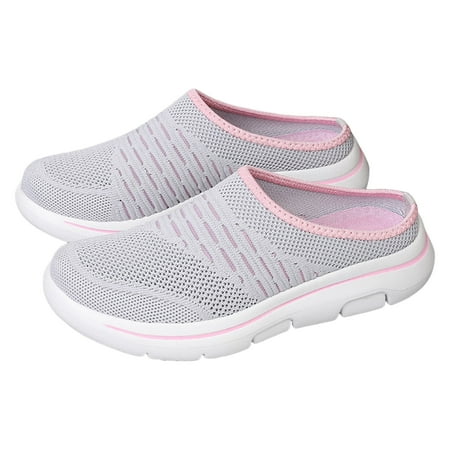 Jungdeepe Couple Casual Solid Colour Wrapped Toe Flyweave Mesh Breathable Half Flip Flops Heel Slippers Women Little Girl Casual Shoes Casual Sneaker Shoes Men on Casual Shoe Sandals Arch Support
Jungdeepe Couple Casual Solid Colour Wrapped Toe Flyweave Mesh Breathable Half Flip Flops Heel Slippers Women Little Girl Casual Shoes Casual Sneaker Shoes Men on Casual Shoe Sandals Arch Support
