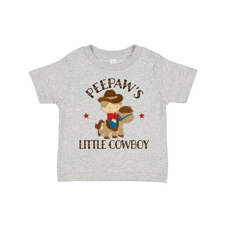 Inktastic Peepaw Little Cowboy Grandson Gift Toddler Boy Girl T-Shirt 
Inktastic Peepaw Little Cowboy Grandson Gift Toddler Boy Girl T-Shirt