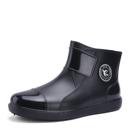 Men‘s Non-slip Waterproof Rubber Sole Slip On Rain Boots 
Men‘s Non-slip Waterproof Rubber Sole Slip On Rain Boots