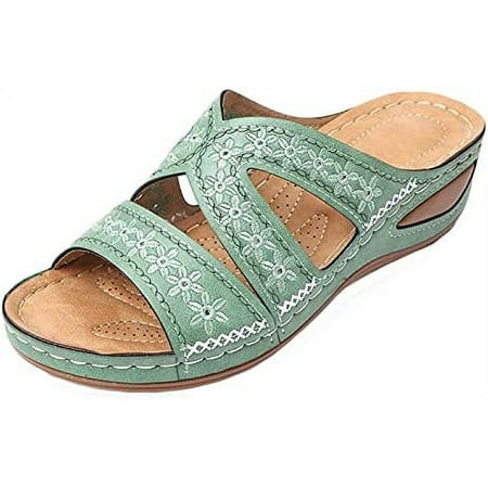 Orthopedic Slide Sandals for Women Ring Toe Slip on Womens Flip Flops Breathable Roman Summer Womens Shoes
Orthopedic Slide Sandals for Women Ring Toe Slip on Womens Flip Flops Breathable Roman Summer Womens Shoes