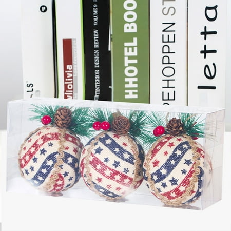 Christmas Decorations 2PC Christmas Decoration Pendant Fabric Red Lattice Foam Christmas Ball Decoration
Christmas Decorations 2PC Christmas Decoration Pendant Fabric Red Lattice Foam Christmas Ball Decoration