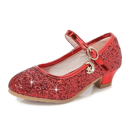 GYRATEDREAM Low Heel Dress Shoes for Toddler Girl Little Princess Girl Glitter Mary Jane Ballet Flats
GYRATEDREAM Low Heel Dress Shoes for Toddler Girl Little Princess Girl Glitter Mary Jane Ballet Flats