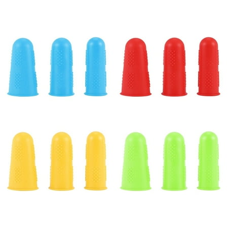 12 Pieces Hot Glue Finger Silicone Finger Protectors for Hot Glue Wax Rosin Resin Adhesives Scrapbooking Sewing in 3 Sizes (Multicolor)
12 Pieces Hot Glue Finger Silicone Finger Protectors for Hot Glue Wax Rosin Resin Adhesives Scrapbooking Sewing in 3 Sizes (Multicolor)
