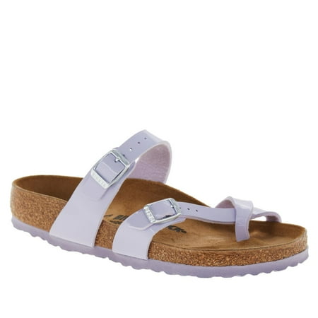 Birkenstock Mayari Patent Birko-Flor Toe-Loop Sandal