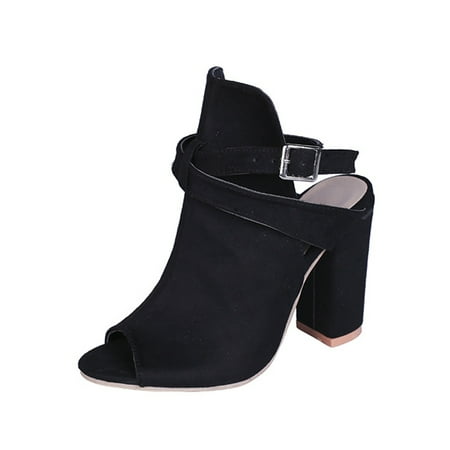 Lacyhop Women Party Non Slip Bootie Comfortable Chunky Heel Dress Shoes Cutout High Heels Black 8.5
Lacyhop Women Party Non Slip Bootie Comfortable Chunky Heel Dress Shoes Cutout High Heels Black 8.5