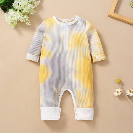 Simplmasygenix Infant Jumpsuit Clearance Travel Essentials Baby Boy Girl Long Sleeve Rainbow Tie-Dye Romper Jumpsuit Clothes
Simplmasygenix Infant Jumpsuit Clearance Travel Essentials Baby Boy Girl Long Sleeve Rainbow Tie-Dye Romper Jumpsuit Clothes