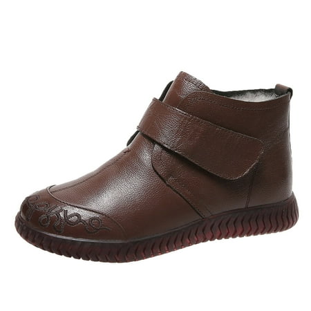 PMUYBHF Western Boots Women Size 11 Fashion Autumn and Winter Women Ankle Boots Flat Bottom Round Toe High Top Hook Loop Short Plush for Warm Ankle Strap Womens Fall Boots Knee High No Heel
PMUYBHF Western Boots Women Size 11 Fashion Autumn and Winter Women Ankle Boots Flat Bottom Round Toe High Top Hook Loop Short Plush for Warm Ankle Strap Womens Fall Boots Knee High No Heel