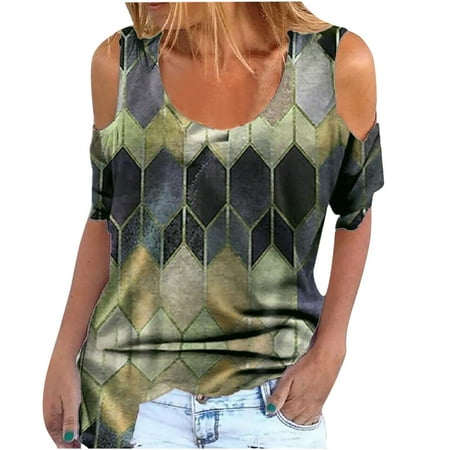 Ziloco Short Sleeve V-Neck Blouses & Shirts Corset Tops for Women Fashion women O-Neck Summer Short Sleeve Strapless Prints Tops Loose T-Shirt Womens Graphic Tshirts
Ziloco Short Sleeve V-Neck Blouses & Shirts Corset Tops for Women Fashion women O-Neck Summer Short Sleeve Strapless Prints Tops Loose T-Shirt Womens Graphic Tshirts