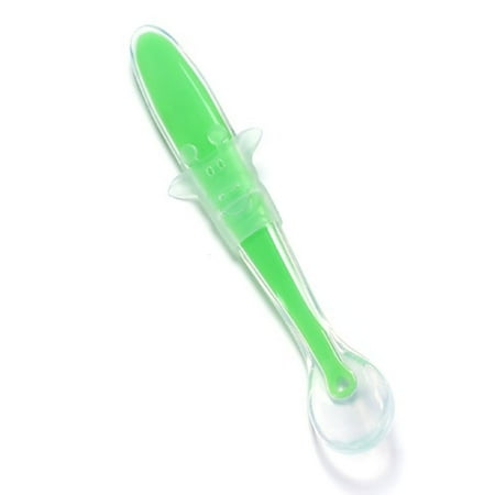 QUSENLON Baby Soft Silicone Spoon Training Feeding Spoons for Kids Toddlers Children Infants Temperature Sensing Food Feeding Tools Gifts
QUSENLON Baby Soft Silicone Spoon Training Feeding Spoons for Kids Toddlers Children Infants Temperature Sensing Food Feeding Tools Gifts