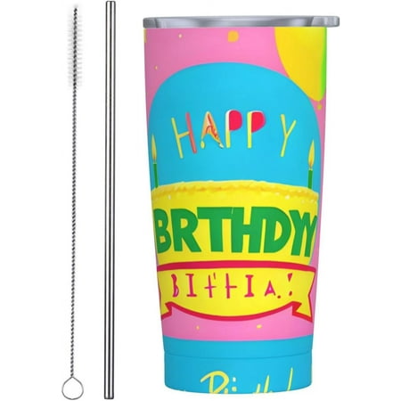 Happy Birthday Balloon 20 Ounce Straw Cup With Lid Stainless Steel Vacuum Insulation Cup Double Wall Coffee Cup Travel Cup Stainless Steel Bao.
Happy Birthday Balloon 20 Ounce Straw Cup With Lid Stainless Steel Vacuum Insulation Cup Double Wall Coffee Cup Travel Cup Stainless Steel Bao.
