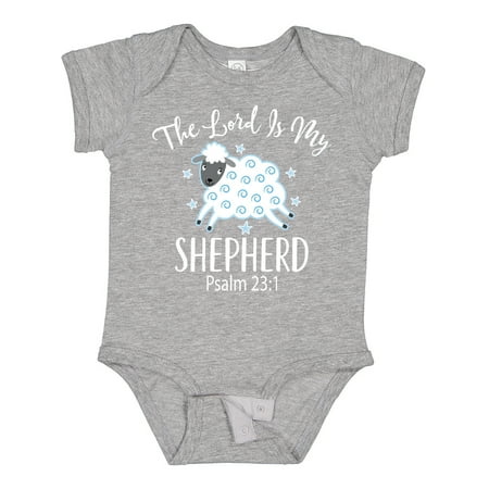 Inktastic The Lord is My Shepherd Psalm 23 Gift Baby Boy or Baby Girl Bodysuit