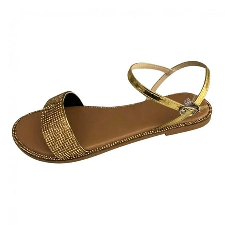 Gzztg Women S Sandals Women Rhinestone Flat Open Toe Slippers Shoes Comfy Casual Comfortable
Gzztg Women S Sandals Women Rhinestone Flat Open Toe Slippers Shoes Comfy Casual Comfortable