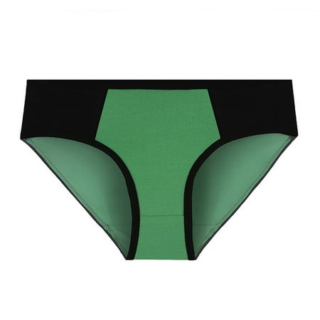 YIWEI Plus Size Panties Contrast Color Cotton Oversized Ladies Hip Lift Briefs Dark Green 4XL(110-130kg)
YIWEI Plus Size Panties Contrast Color Cotton Oversized Ladies Hip Lift Briefs Dark Green 4XL(110-130kg)