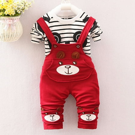 Leutsin Toddler Kids Baby Boys Girls Print Tops+Pants Overalls Outfit Clothes Set
Leutsin Toddler Kids Baby Boys Girls Print Tops+Pants Overalls Outfit Clothes Set
