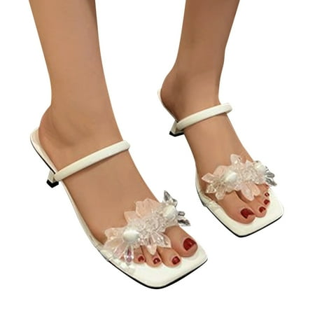 PEASKJP Summer Sandals Women Summer Solid Casual Open Toe Wedges Breathable Sandals Slippers Flatform Wedge Casual Sandal White 7
PEASKJP Summer Sandals Women Summer Solid Casual Open Toe Wedges Breathable Sandals Slippers Flatform Wedge Casual Sandal White 7