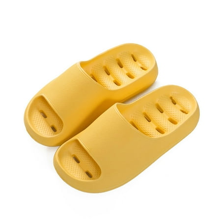 Duretiony Thick Soled Slippers Bath Non Slip Quick Drying Hollow Indoor Deodorant Slippers for Male and Female Bathroom Summer
Duretiony Thick Soled Slippers Bath Non Slip Quick Drying Hollow Indoor Deodorant Slippers for Male and Female Bathroom Summer