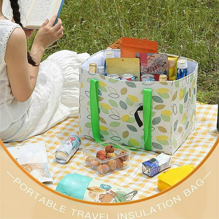 Large-capacity Picnic Bag Outdoor Camping Insulation Picnic Bag Portable Portable Waterproof Lunch Bag Picnic Basket
Large-capacity Picnic Bag Outdoor Camping Insulation Picnic Bag Portable Portable Waterproof Lunch Bag Picnic Basket