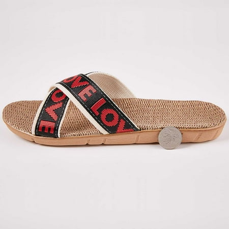 Cathalem Slippers For Fashion Ladies Women Breathable Bohemia Beach Slip On Shoes Casual Sandals Kitty Slippers for Women Red 43
Cathalem Slippers For Fashion Ladies Women Breathable Bohemia Beach Slip On Shoes Casual Sandals Kitty Slippers for Women Red 43