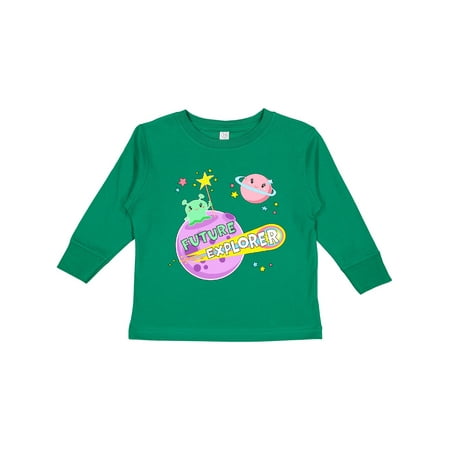 Inktastic Future Explorer Green Alien in Outer Space Gift Toddler Boy or Toddler Girl Long Sleeve T-Shirt
Inktastic Future Explorer Green Alien in Outer Space Gift Toddler Boy or Toddler Girl Long Sleeve T-Shirt