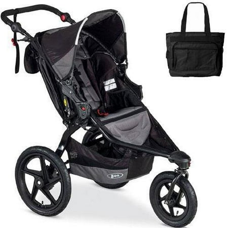 BOB - Revolution FLEX Stroller with Bag - Black Black