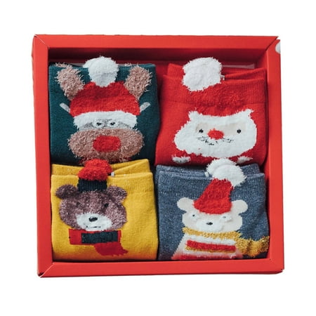 4 pair Christmas Elements Cotton Socks Breathable Cute Christmas Decorations Gifts Set B
4 pair Christmas Elements Cotton Socks Breathable Cute Christmas Decorations Gifts Set B