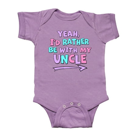 Inktastic Yeah I d Rather be with My Uncle in Pink Blue and Purple Gift Baby Boy or Baby Girl Bodysuit
Inktastic Yeah I d Rather be with My Uncle in Pink Blue and Purple Gift Baby Boy or Baby Girl Bodysuit