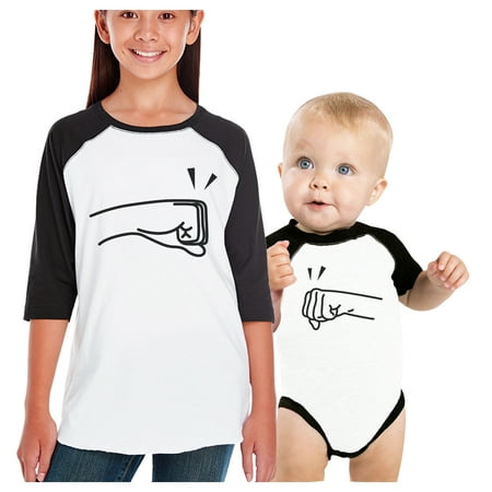 Firsts Pound Youth Baby Matching Baseball Tees Gifts For Brothers