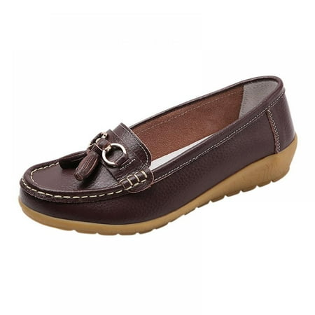 Moccasin Flat Shoes For Women Soft Sole Casual Sandal Leather Breathable Comfortable Shoes
Moccasin Flat Shoes For Women Soft Sole Casual Sandal Leather Breathable Comfortable Shoes