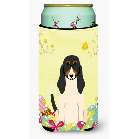 Easter Eggs Swiss Hound Tall Boy Beverage Insulator Hugger