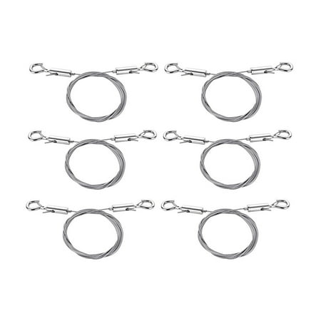 6PCS Adjustable Picture Hanging Wire 2M X1.5mm Picture Wire with Hook Stainless Steel Picture Wire Hanging Kit
6PCS Adjustable Picture Hanging Wire 2M X1.5mm Picture Wire with Hook Stainless Steel Picture Wire Hanging Kit