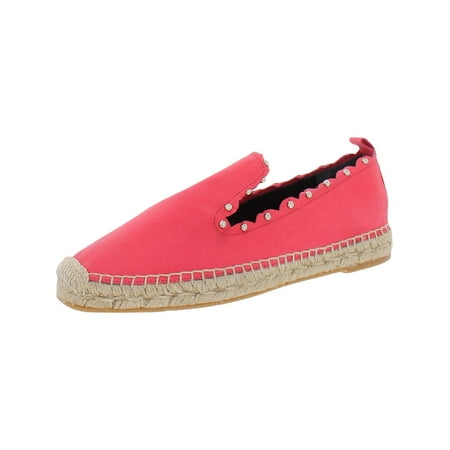 Stuart Weitzman Womens Eydeth Leather Toe Cap Espadrilles
