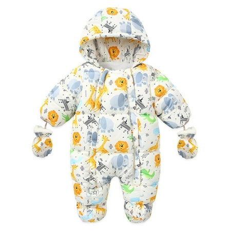 Baby Girl Boy Warm Winter Snowsuit Jacket Clothes Zipper Thick Jumpsuit Hooded Snow Wear Coat Outwear Jackets Outwear For 6-9 Months
Baby Girl Boy Warm Winter Snowsuit Jacket Clothes Zipper Thick Jumpsuit Hooded Snow Wear Coat Outwear Jackets Outwear For 6-9 Months