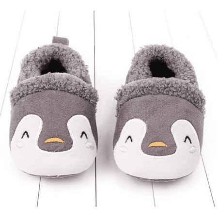 Toyella Cartoon non-slip toddler shoesCartoon non-slip toddler shoes 13cm Dark grey B