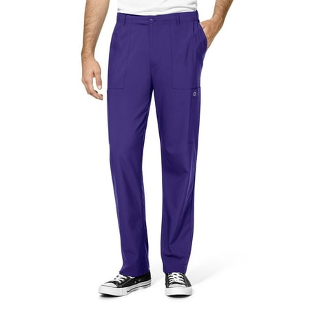 WonderWink W123 5355-Men s Flat Front Cargo Scrub Pant