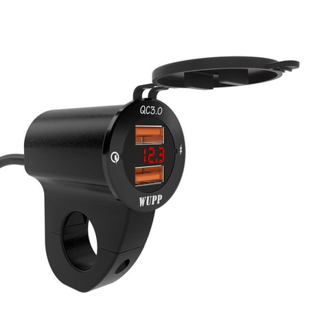 Charger Cord Phone Charger Cord Charger Cable WUPP Dual USB QC 3.0 charger with voltmeter screw fixing kit aluminum charger A
Charger Cord Phone Charger Cord Charger Cable WUPP Dual USB QC 3.0 charger with voltmeter screw fixing kit aluminum charger A