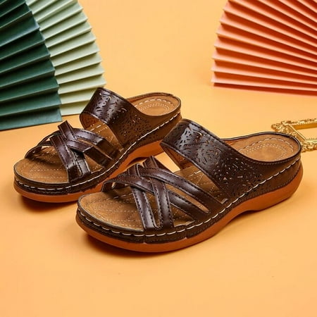 QWZNDZGR Rimocy Summer Wedges Outdoor Slippers Women Vintage Anti-slip Platform Sandals Woman Plus Size 43 Casual Beach Shoes Flip Flops
QWZNDZGR Rimocy Summer Wedges Outdoor Slippers Women Vintage Anti-slip Platform Sandals Woman Plus Size 43 Casual Beach Shoes Flip Flops