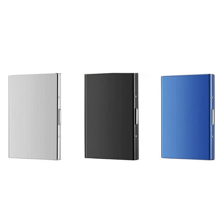 3 Pack Metal Credit Card Holder with 6 Card Slots Stainless Steel Rfid Blocking Credit Card Case Protector for Men Women
3 Pack Metal Credit Card Holder with 6 Card Slots Stainless Steel Rfid Blocking Credit Card Case Protector for Men Women