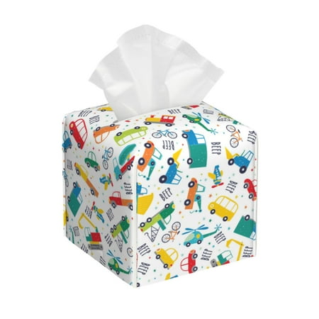 Tissue Box Cover Transport1 Leather Tissue Box Holder - Tissue Case Facial Paper Organizer for Bathroom Vanity Countertop Tabletop Car Night Stands
Tissue Box Cover Transport1 Leather Tissue Box Holder - Tissue Case Facial Paper Organizer for Bathroom Vanity Countertop Tabletop Car Night Stands