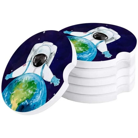 KXMDXA Cartoon Space Universe Astronaut Hug The Earth Set of 4 Car Coaster for Drinks Absorbent Ceramic Stone Coasters Cup Mat with Cork Base for Home Kitchen Room Coffee Table Bar Decor
KXMDXA Cartoon Space Universe Astronaut Hug The Earth Set of 4 Car Coaster for Drinks Absorbent Ceramic Stone Coasters Cup Mat with Cork Base for Home Kitchen Room Coffee Table Bar Decor